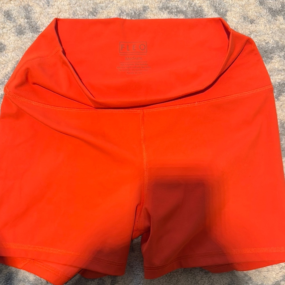 Fleo Women's Orange Shorts